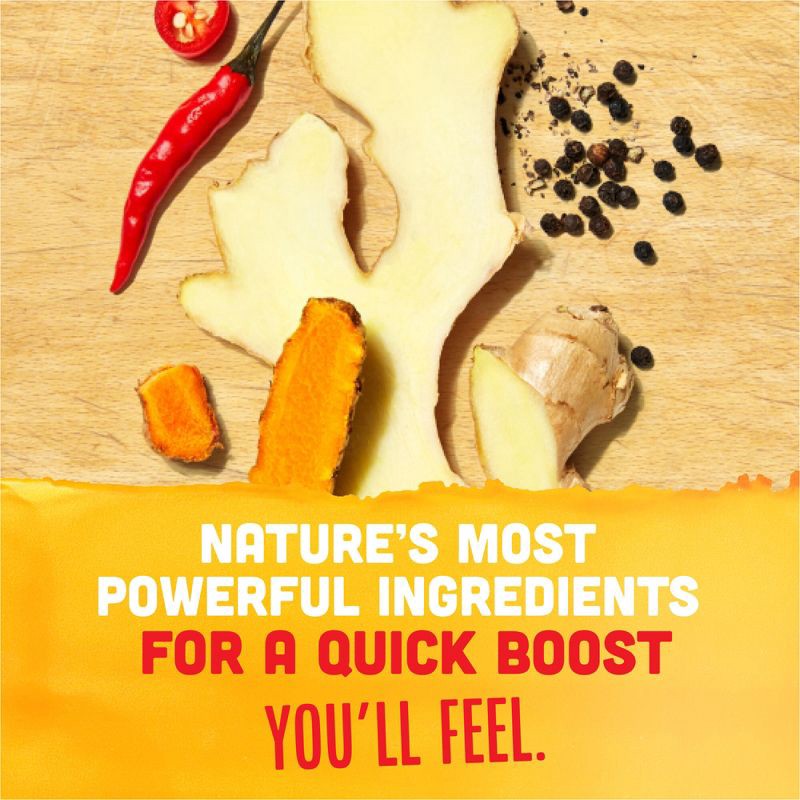 slide 5 of 9, Vive Organic Immunity Boost Cayenne, Ginger & Turmeric Wellness Shot - 2 fl oz, 2 fl oz