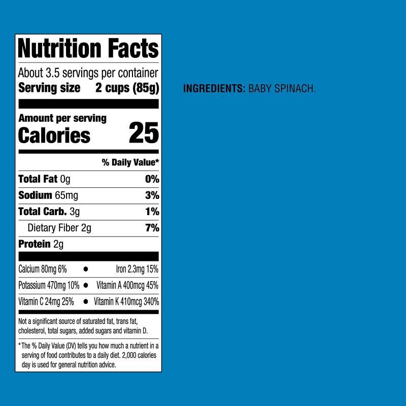 slide 5 of 5, Fresh Baby Spinach - 10oz - Good & Gather™, 10 oz