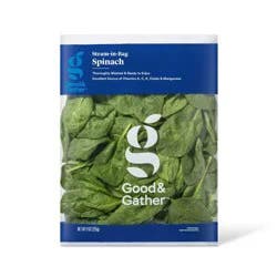 Fresh Steam-in-Bag Spinach - 9oz - Good & Gather™