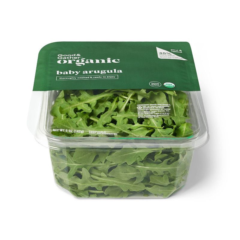 slide 3 of 4, Organic Baby Arugula - 5oz - Good & Gather™, 5 oz