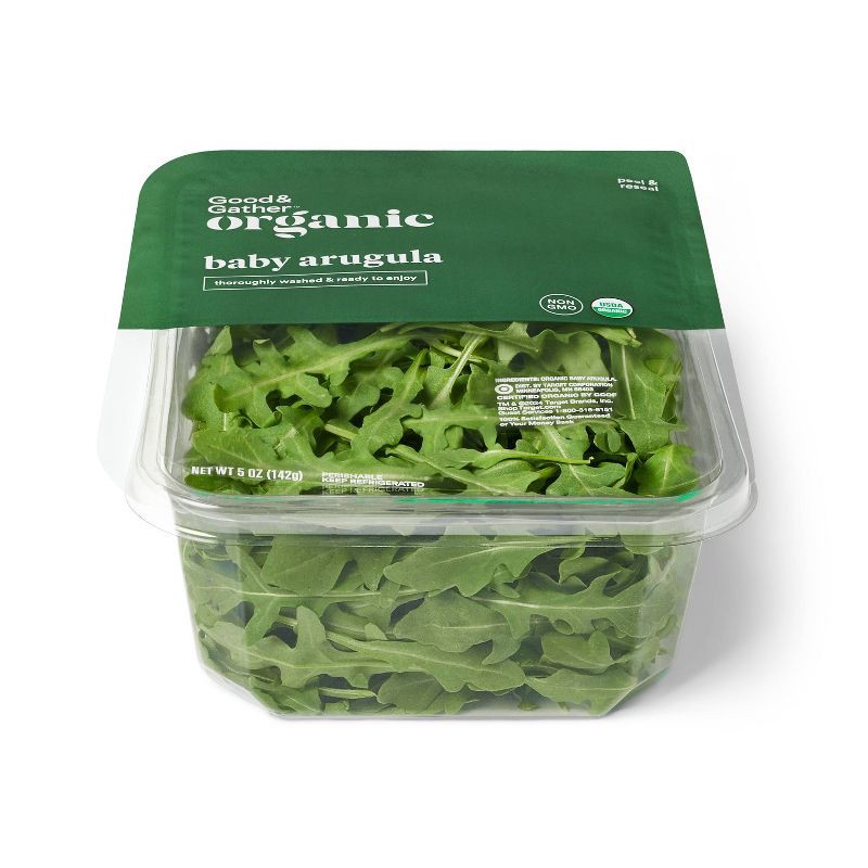 slide 3 of 4, Fresh Organic Baby Arugula - 5oz - Good & Gather™, 5 oz