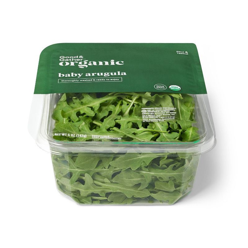 slide 3 of 4, Organic Baby Arugula - 5oz - Good & Gather™, 5 oz