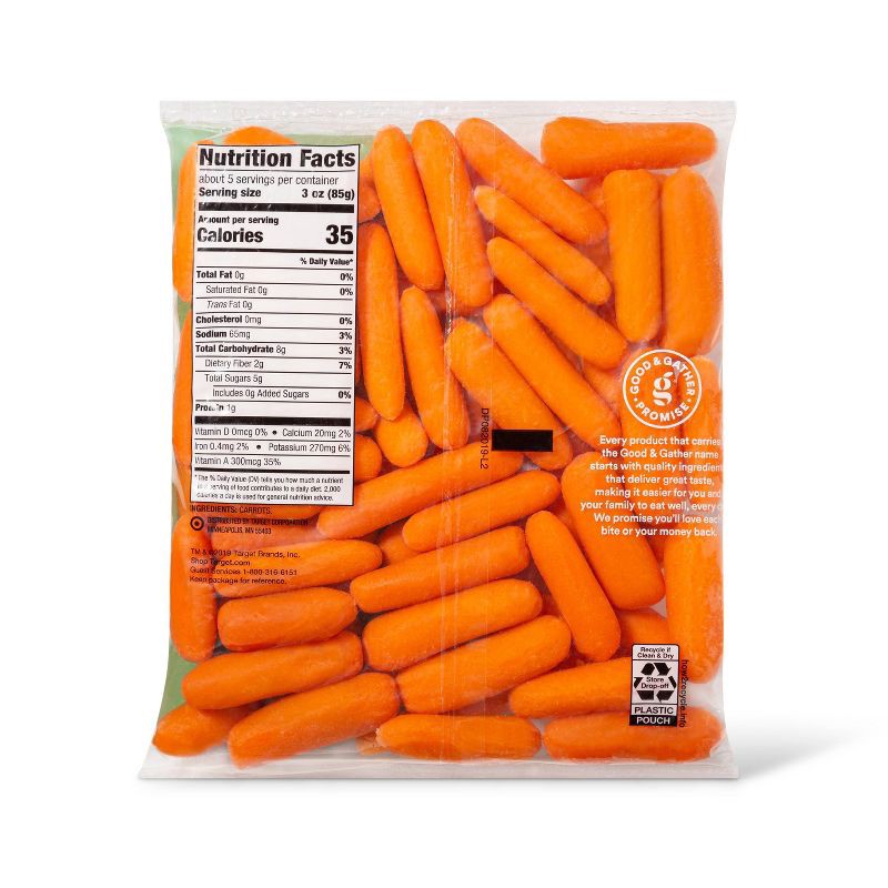 slide 2 of 4, Baby-Cut Carrots - 1lb - Good & Gather™, 1 lb