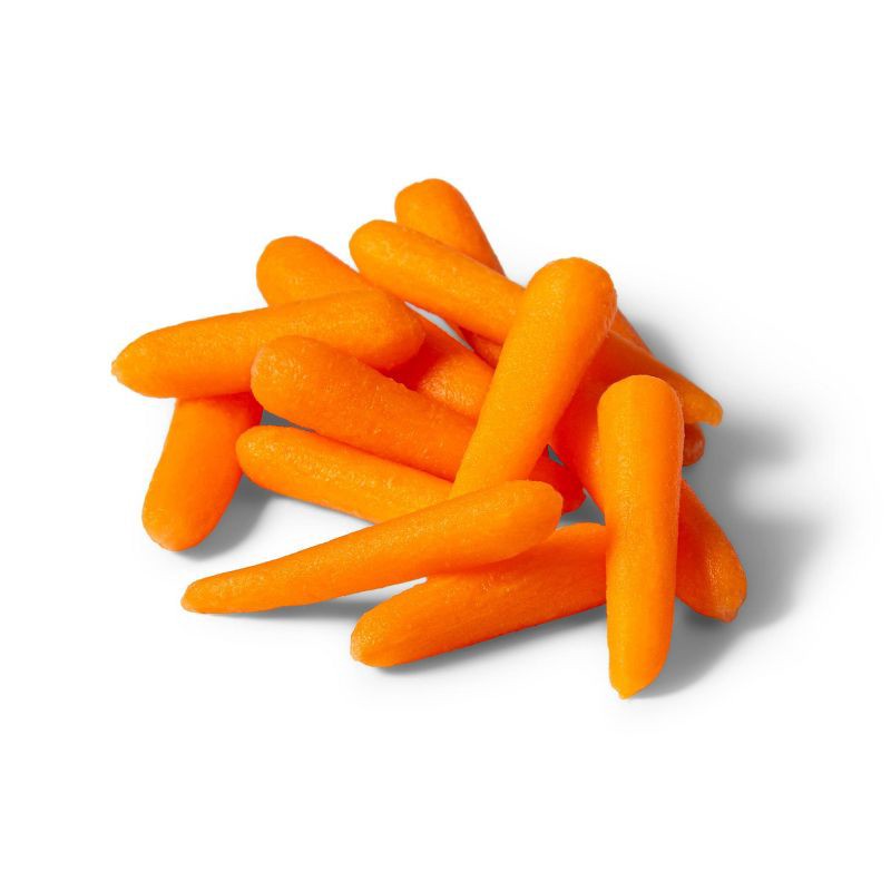 slide 3 of 4, Organic Petite Baby-Cut Carrots - 12oz - Good & Gather™, 12 oz