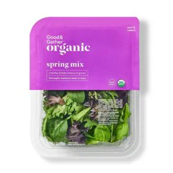 Fresh Organic Spring Mix Lettuce - 5oz - Good &amp; Gather™