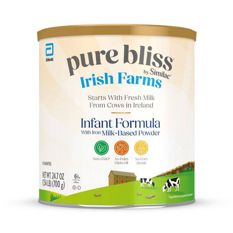 slide 1 of 11, Similac Pure Bliss Powder Infant Formula - 24.7oz, 24.7 oz