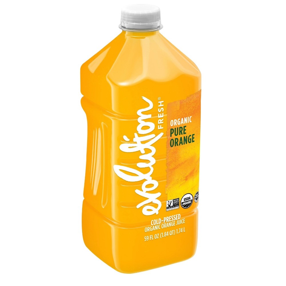 slide 3 of 4, Evolution Fresh Organic Orange Juice, 59 fl oz