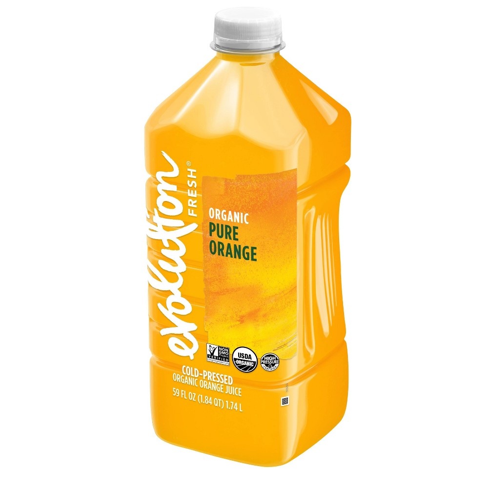 slide 4 of 4, Evolution Fresh Organic Orange Juice, 59 fl oz