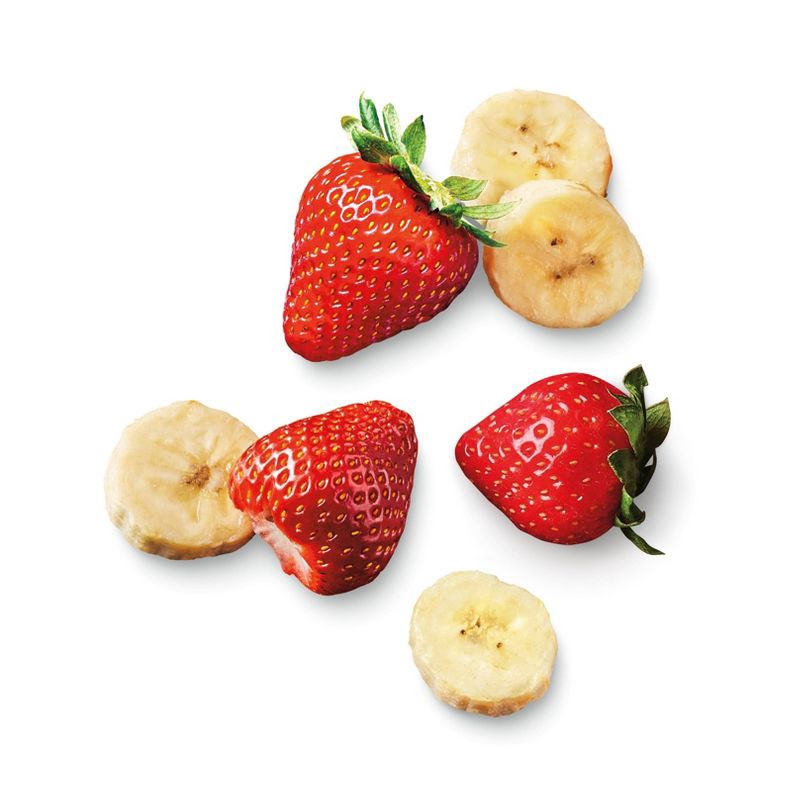 slide 3 of 3, Organic Strawberry & Banana Frozen Fruit Blend - 32oz - Good & Gather™, 32 oz