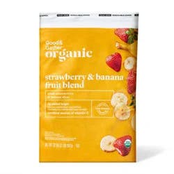 Organic Strawberry & Banana Frozen Fruit Blend - 32oz - Good & Gather™