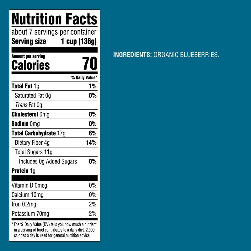 slide 4 of 4, Organic Frozen Blueberries - 32oz - Good & Gather™, 32 oz