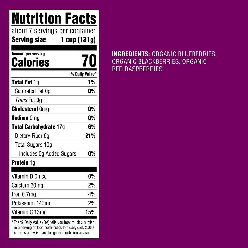 slide 4 of 4, Organic Frozen Triple Berry Bliss - 32oz - Good & Gather™, 32 oz