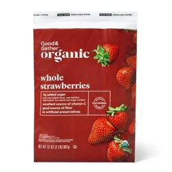 Organic Frozen Strawberries - 32oz - Good & Gather™