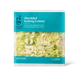 Fresh Shredded Iceberg Lettuce - 8oz - Good &amp; Gather™