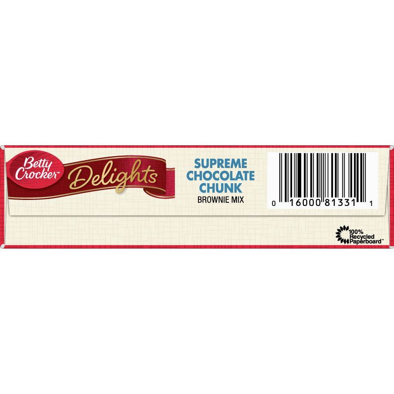 slide 10 of 10, Betty Crocker Supreme Chocolate Chunk Brownie Mix - 18oz, 18 oz