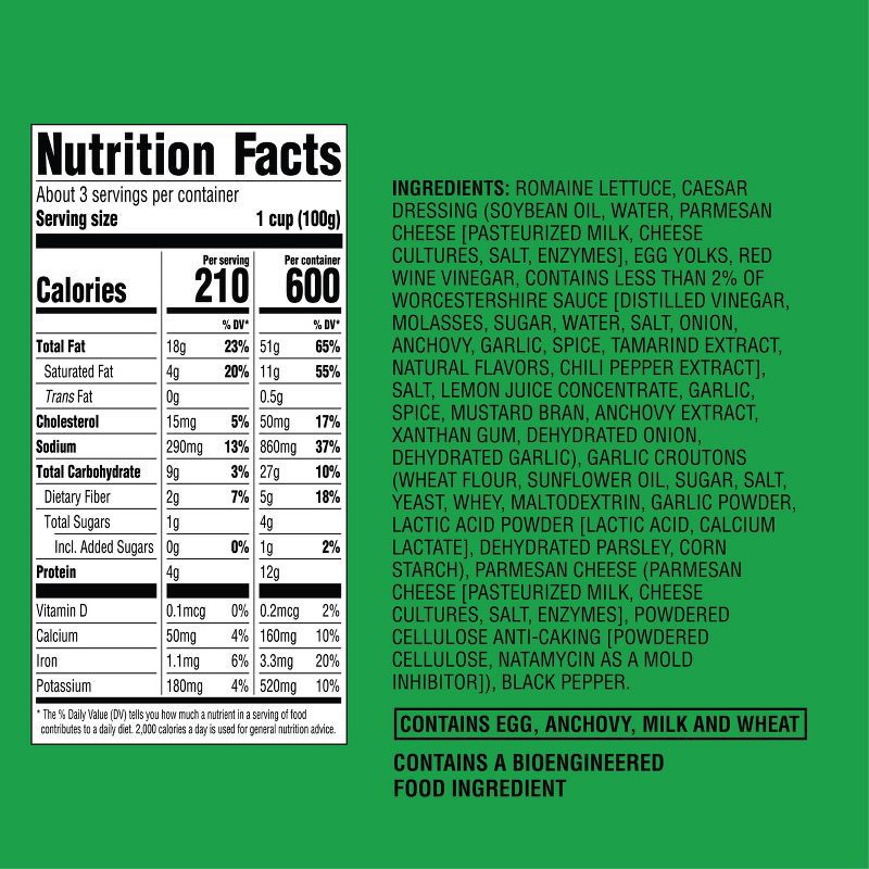 slide 6 of 6, Classic Caesar Salad Kit - 10.3oz - Good & Gather™, 10.3 oz
