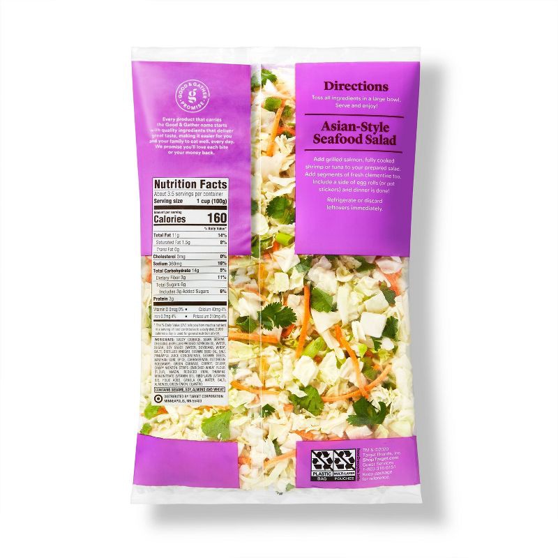 slide 2 of 5, Asian Style Chopped Salad Kit - 13oz - Good & Gather™, 13 oz