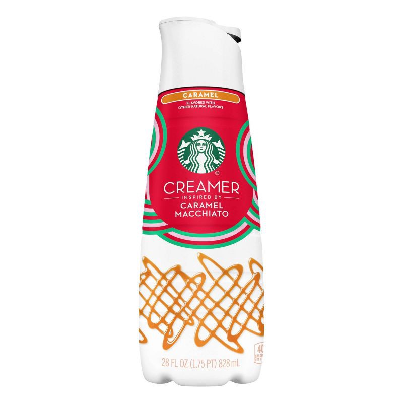 slide 1 of 9, Starbucks Creamer Starbucks Caramel Macchiato Creamer - 28 fl oz, 28 fl oz