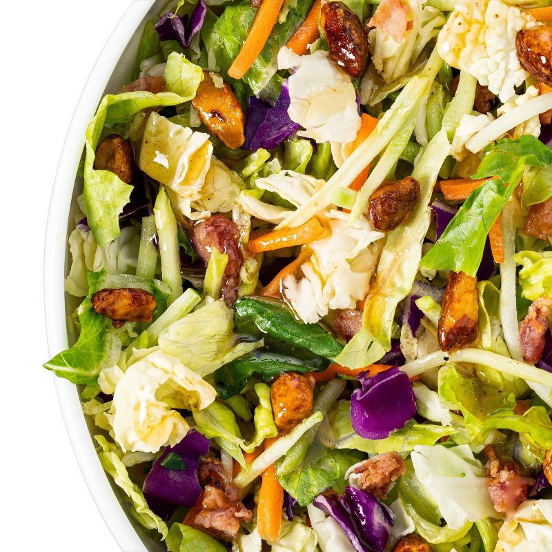 slide 4 of 6, Maple Bourbon Bacon Chopped Salad Kit - 12.8oz - Good & Gather™, 12.8 oz