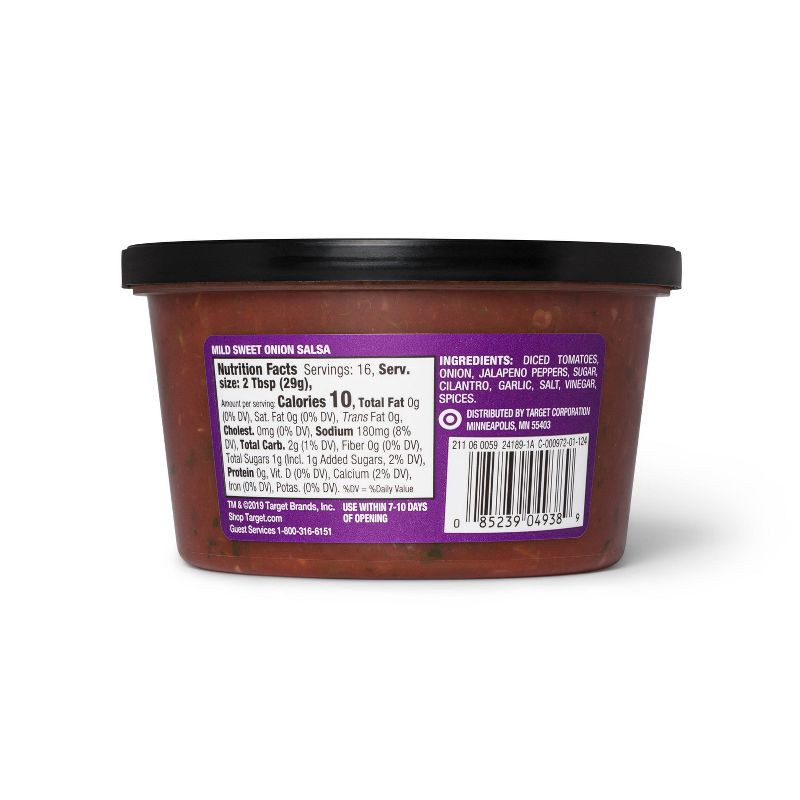slide 2 of 3, Mild Sweet Onion Salsa - 16oz - Good & Gather™, 16 oz