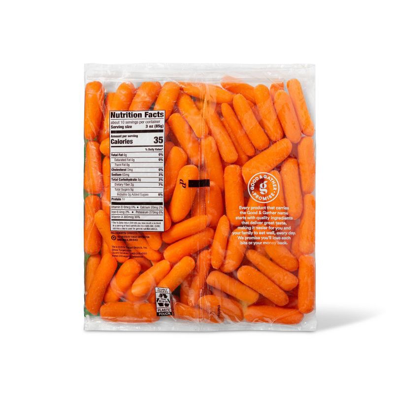 slide 2 of 4, Fresh Baby-Cut Carrots - 2lb - Good & Gather™, 2 lb