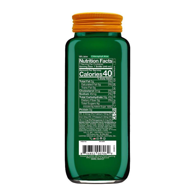 slide 4 of 8, Sol-ti Chlorophyll Aloe SuperAde - 14.9 fl oz, 14.9 fl oz