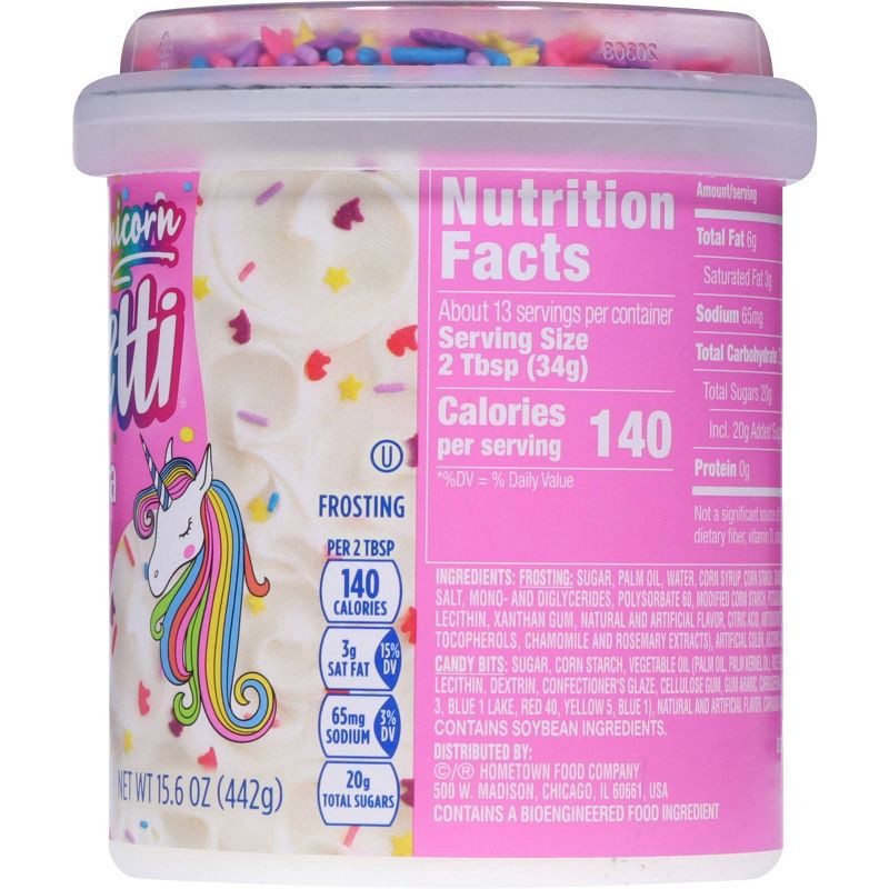 slide 3 of 7, Pillsbury Funfetti Unicorn Vanilla Frosting - 15.6oz, 15.6 oz