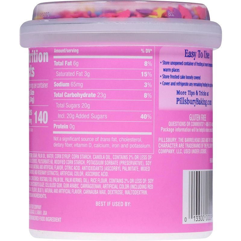 slide 5 of 7, Pillsbury Funfetti Unicorn Vanilla Frosting - 15.6oz, 15.6 oz