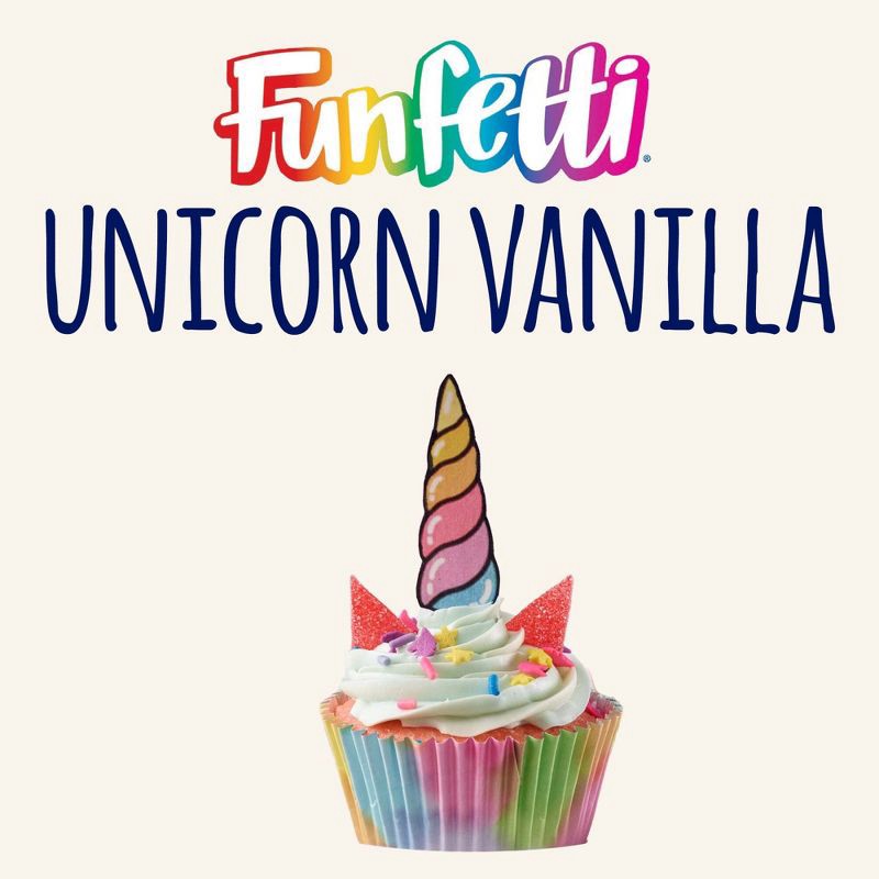 slide 6 of 7, Pillsbury Funfetti Unicorn Vanilla Frosting - 15.6oz, 15.6 oz