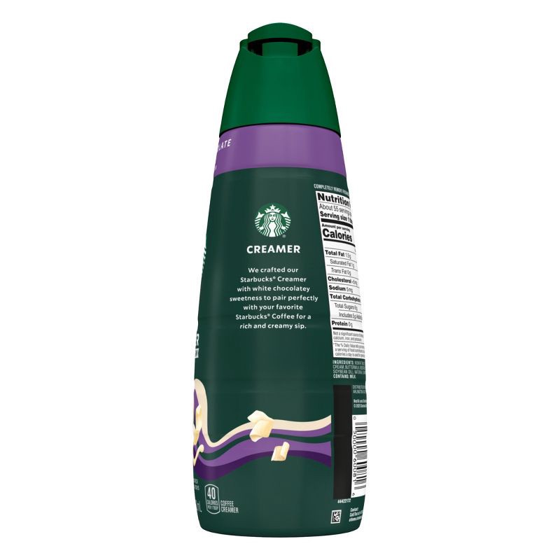 slide 6 of 10, Starbucks Creamer Dairy White Chocolate Mocha Coffee Creamer - 28 fl oz, 28 fl oz