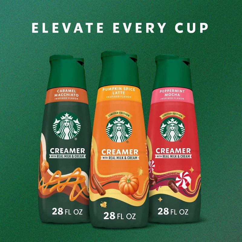 slide 5 of 7, Starbucks Creamer Starbucks Dairy Pumpkin Spice Coffee Creamer - 28 fl oz, 28 fl oz