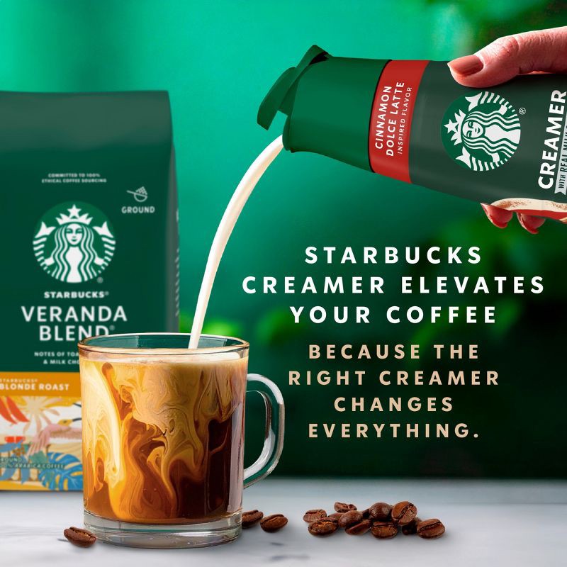 slide 4 of 7, Starbucks Creamer Dairy Cinnamon Dolce Coffee Creamer - 28 fl oz, 28 fl oz