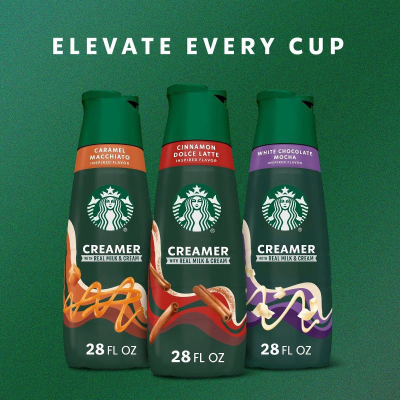 slide 5 of 7, Starbucks Creamer Dairy Cinnamon Dolce Coffee Creamer - 28 fl oz, 28 fl oz