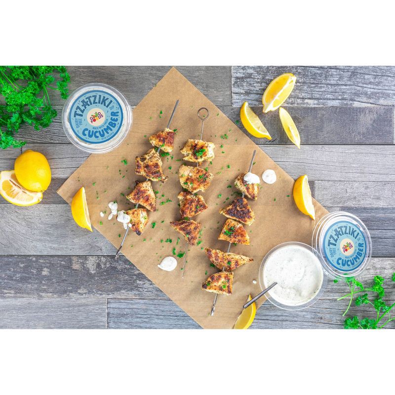 slide 5 of 10, Good Foods Dairy-Free Tzatziki Style Dip - 8oz, 8 oz