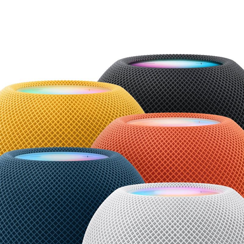 slide 2 of 3, Apple HomePod mini - Orange, 1 ct