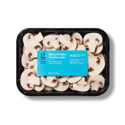 Fresh Sliced White Mushrooms - 8oz - Good & Gather™