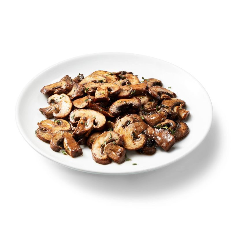 slide 3 of 4, Sliced Baby Bella Mushrooms - 8oz - Good & Gather™, 8 oz