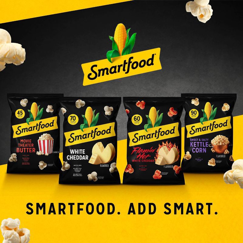 slide 4 of 5, Smartfood Flamin' Hot White Cheddar Popcorn - 6.25oz, 6.25 oz