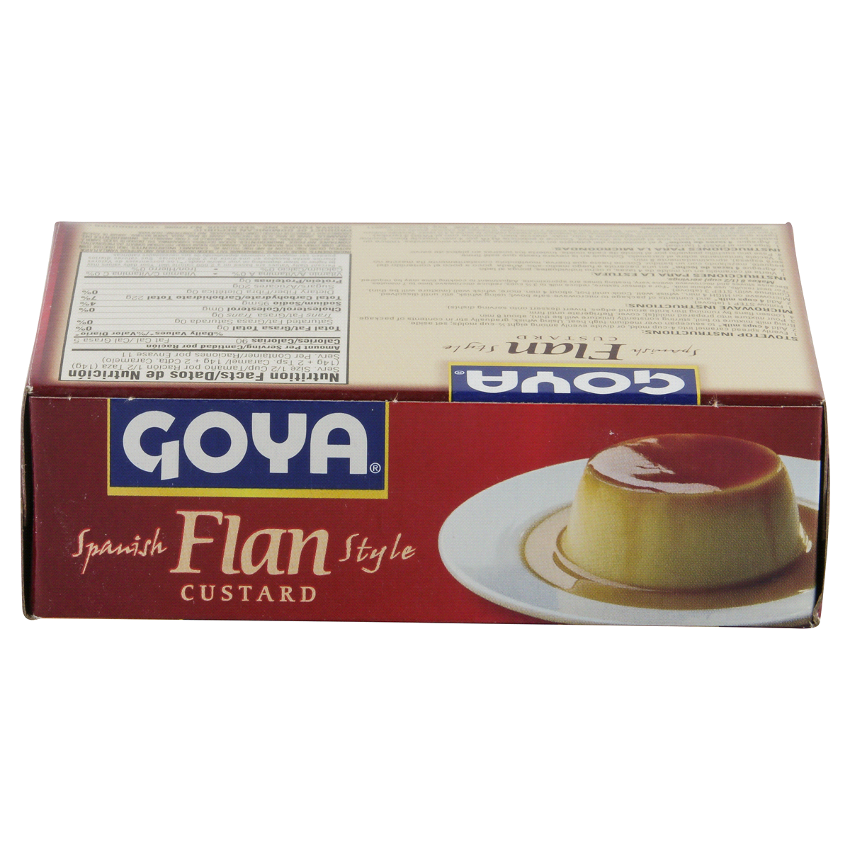 slide 5 of 6, Goya Flan Custard Spanish Style Golden Caramel Included Box - 5.5 Oz, 5.5 oz