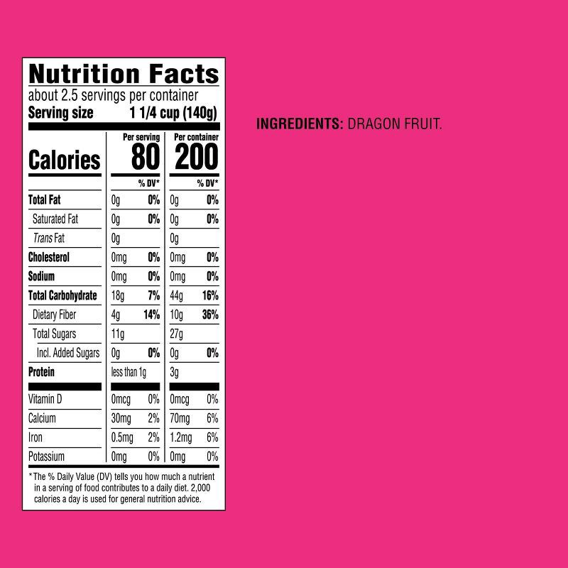 slide 4 of 4, Frozen Dragon Fruit 12oz - Good & Gather™, 12 oz