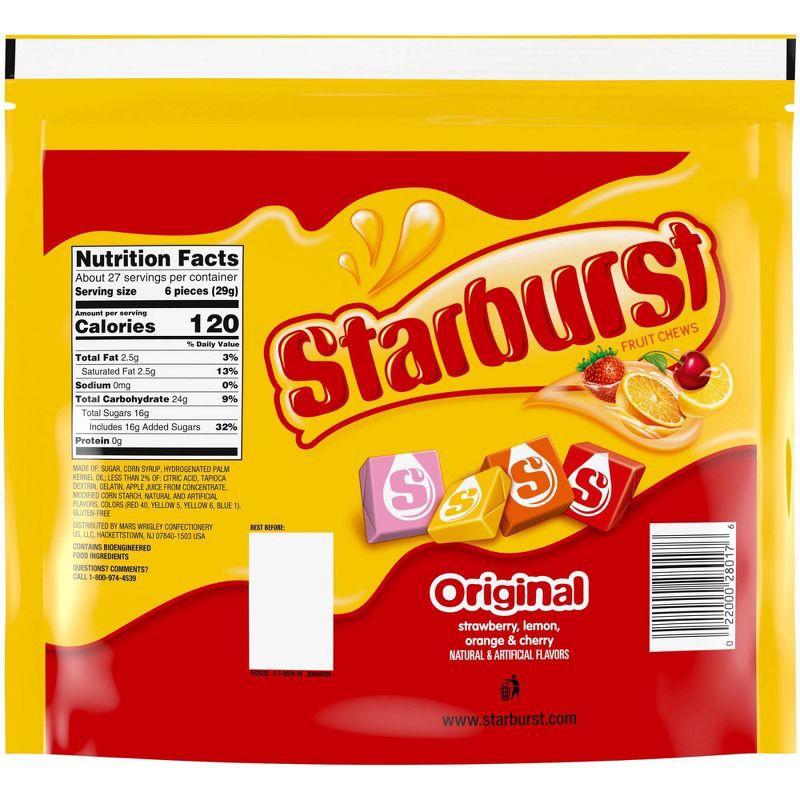 slide 7 of 7, Starburst Original Family Size Chewy Candy - 27.5oz, 27.5 oz