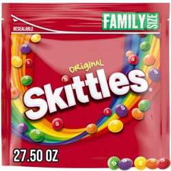 Starburst Skittles Original Fruity Chewy Candy Family Size Bag - 27.5oz