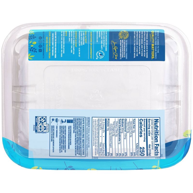 slide 2 of 4, Perdue Bone-In Chicken Thighs - 1.9-2.42lbs - price per lb, per lb