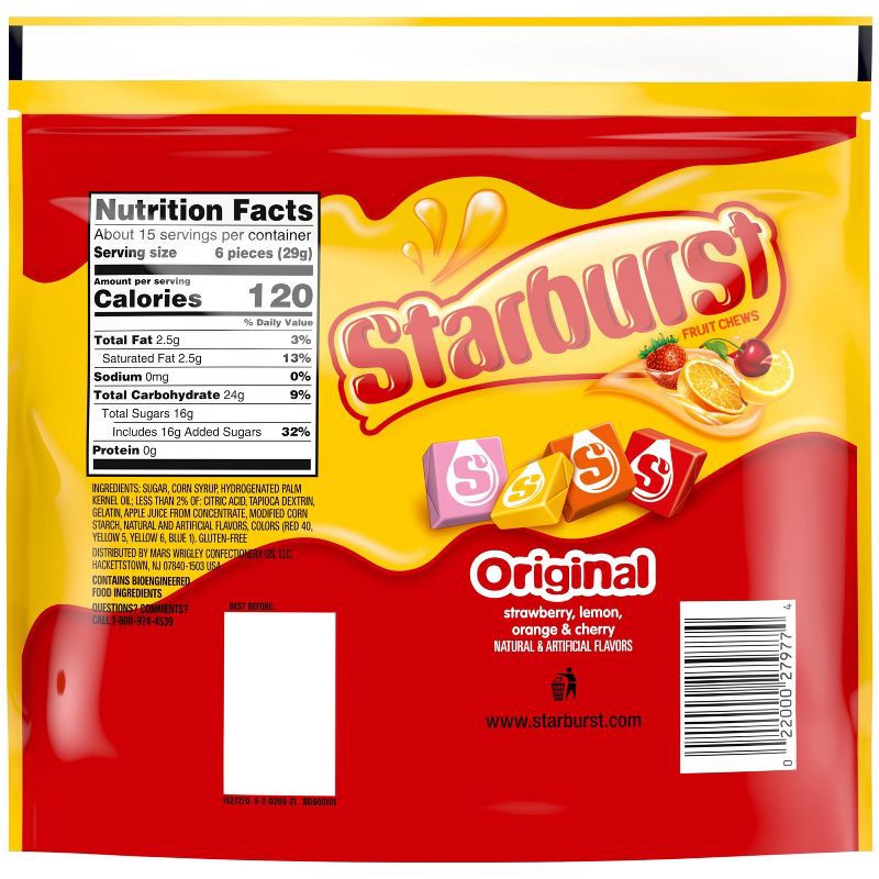 slide 8 of 8, Starburst Original Sharing Size Chewy Candy - 15.6oz, 15.6 oz