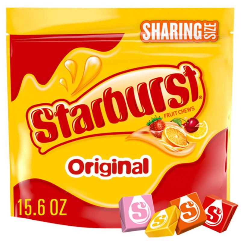slide 1 of 8, Starburst Originals Chewy Candy, Individually Wrapped Fruit Chews Sharing Size - 15.6oz, 15.6 oz