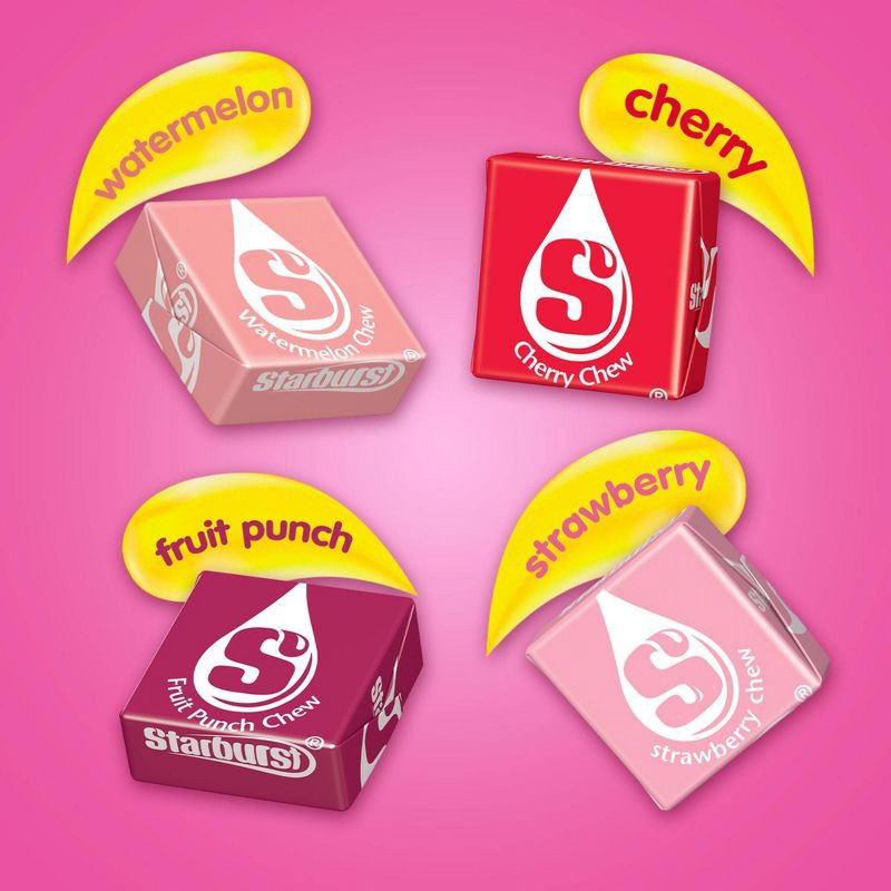 slide 5 of 9, Starburst FaveREDs Candy Fruity Chewy Candies Sharing Size Bag - 15.6oz, 15.6 oz