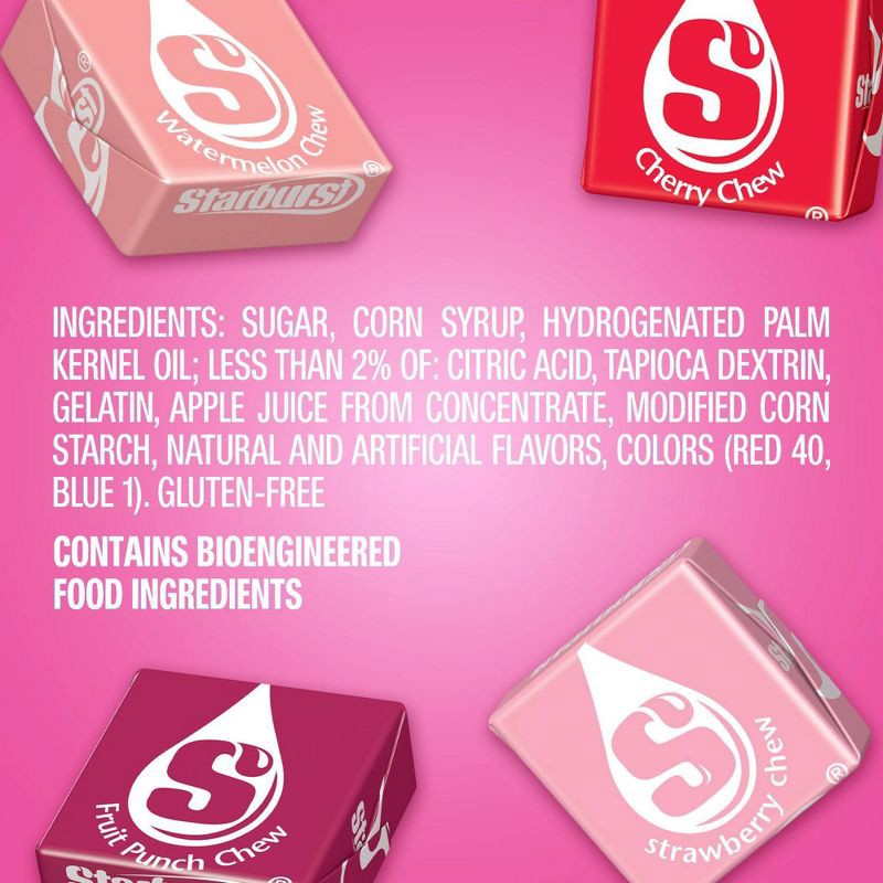 slide 8 of 9, Starburst FaveREDs Candy Fruity Chewy Candies Sharing Size Bag - 15.6oz, 15.6 oz