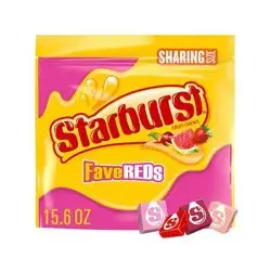 Starburst FaveREDs Sharing Size Candy Fruit Chews - 15.6oz