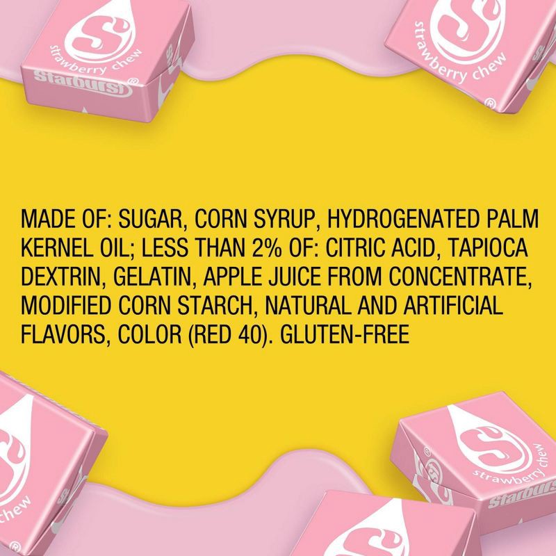 slide 9 of 14, Starburst All Pink Candy Fruit Flavored Chewy Candies - 15.6oz, 15.6 oz