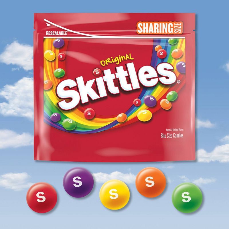 slide 4 of 14, Skittles Original Sharing Size Chewy Candy - 15.6oz, 15.6 oz